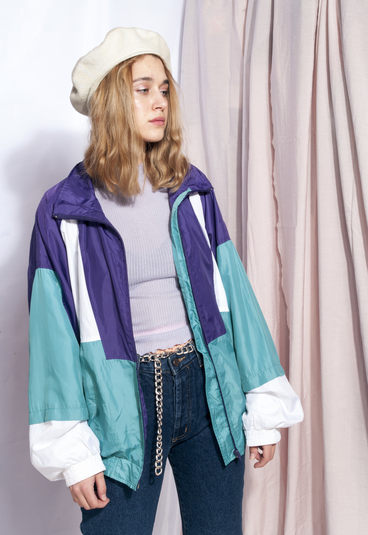 Retro hot sale shell jacket