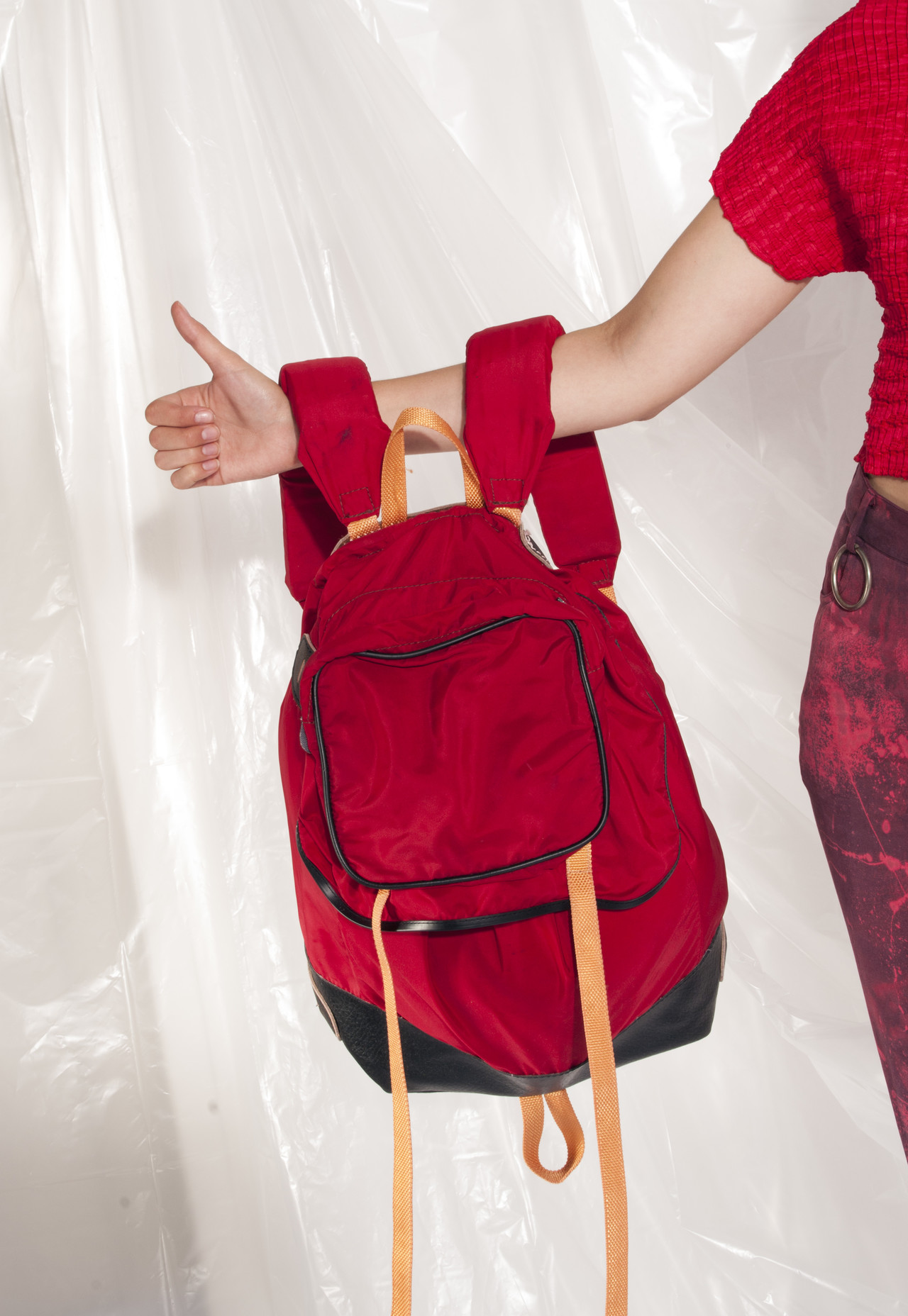 Vintage rucksack 70s hitchhiker red backpack – Pop Sick Vintage