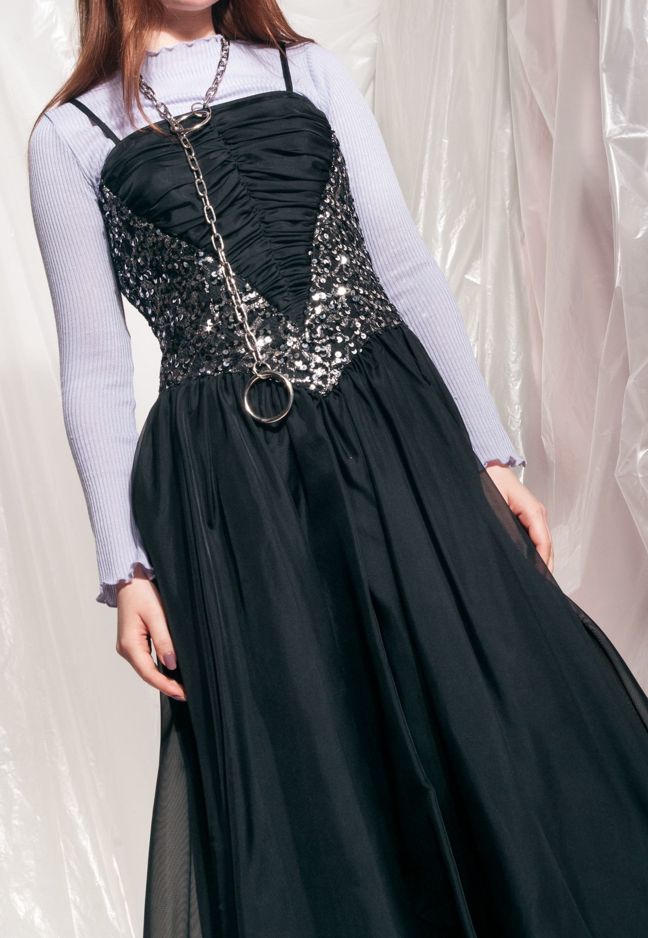 Vintage revival prom dress 80s sequin glitter evening dress – Pop Sick Vintage