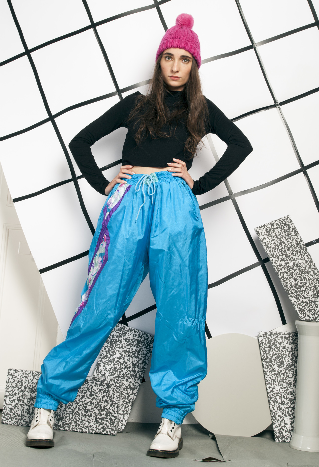 Track trousers â 90s vintage sport pants â Pop Sick Vintage