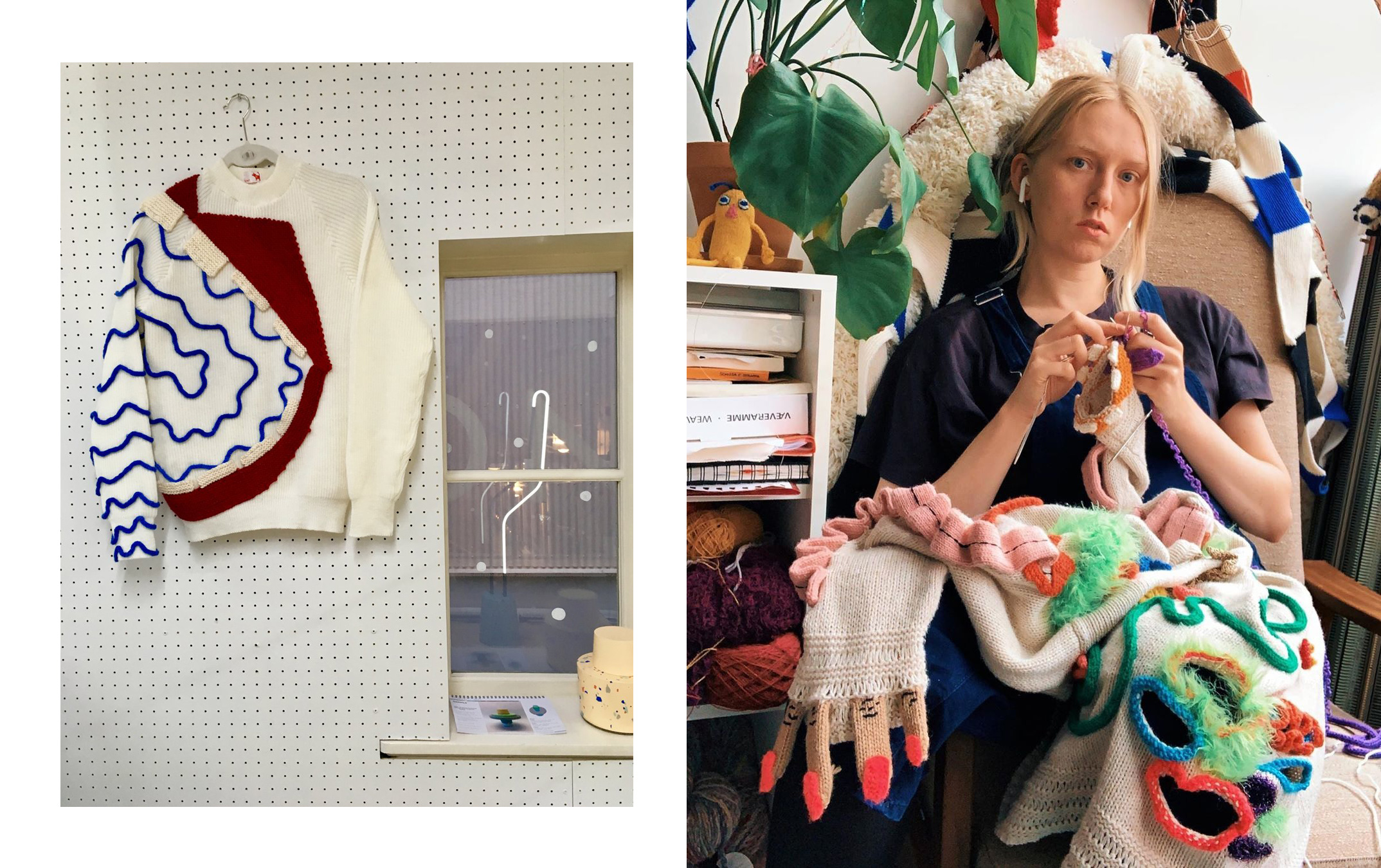 Knitted vulvas, hairy legs and reworked clothing – Meet feminist