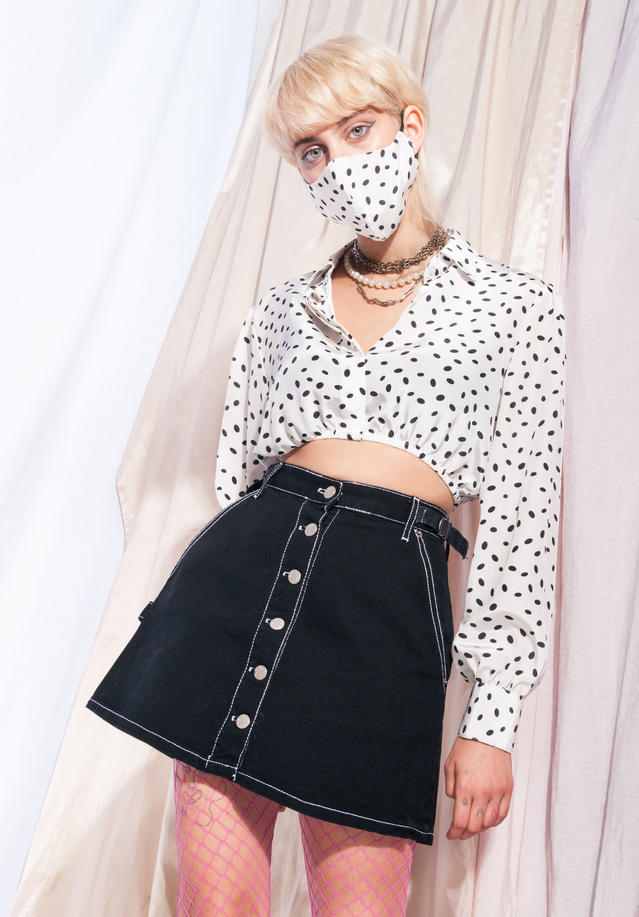 90's skirt suit