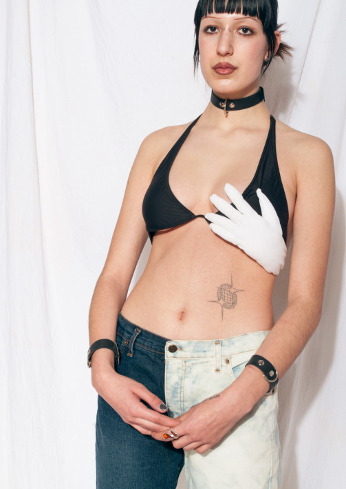 infinity symbol ankle bracelet