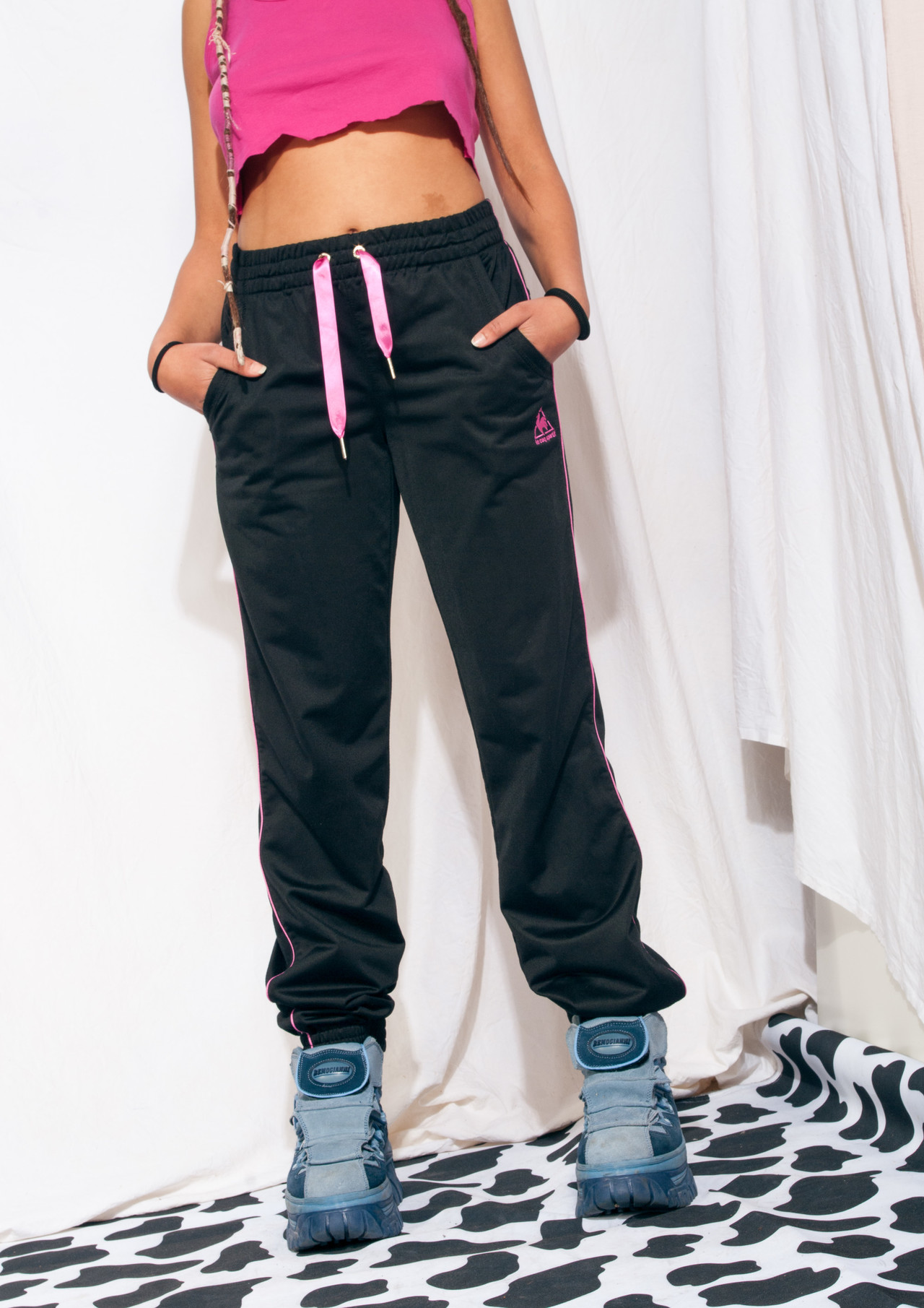 le coq track pants