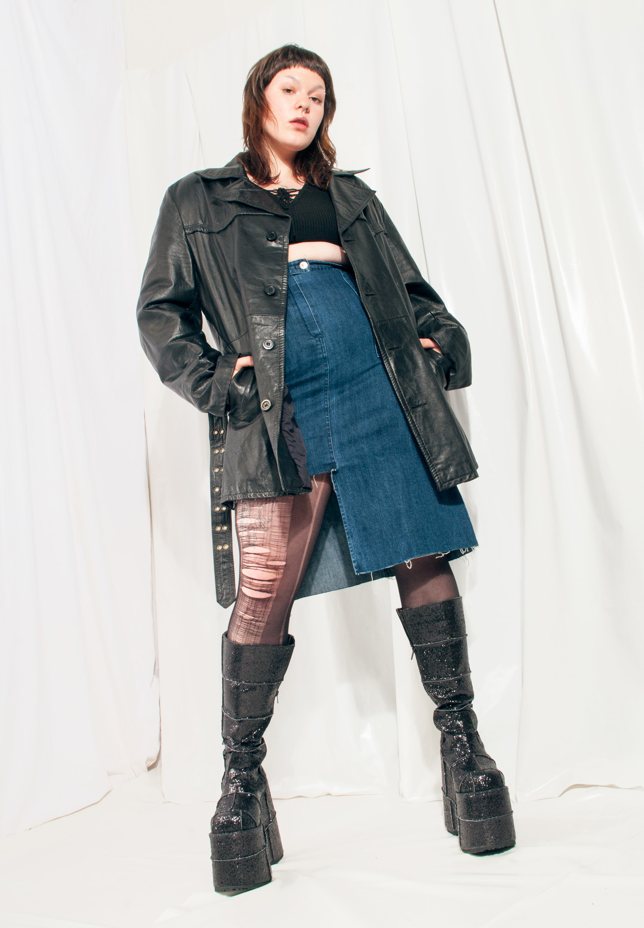は*う様 90s vintage real leather short car Vintage 90s First Brand Black Leather Moto Jacket - Etsy