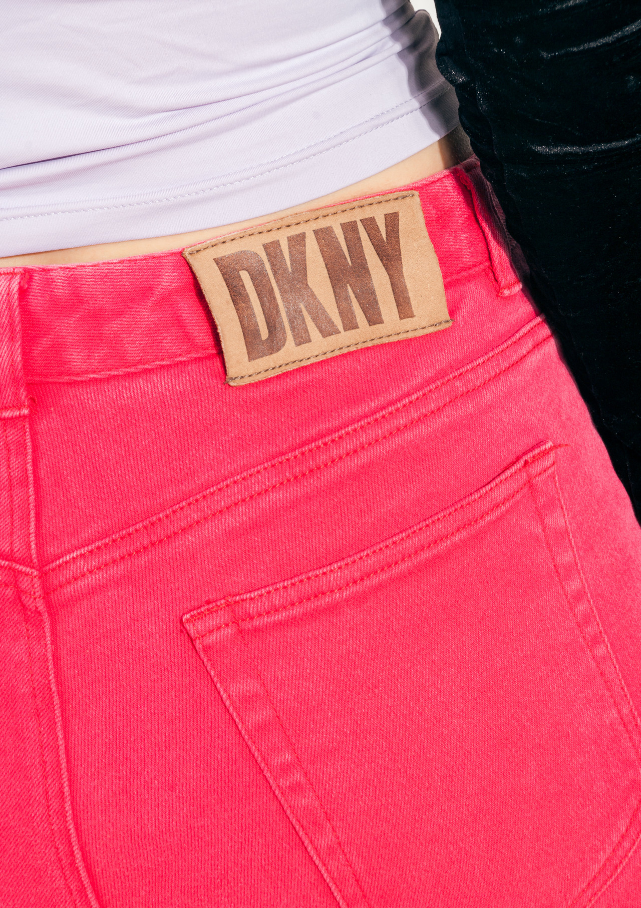 エ*ト様 DKNY JEANS 90s vintage カンフー チャイナ ジャ