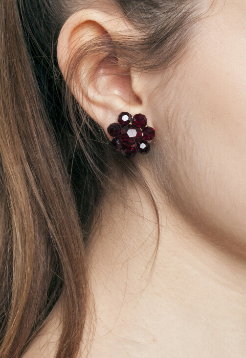 Stick on shop earrings 80s