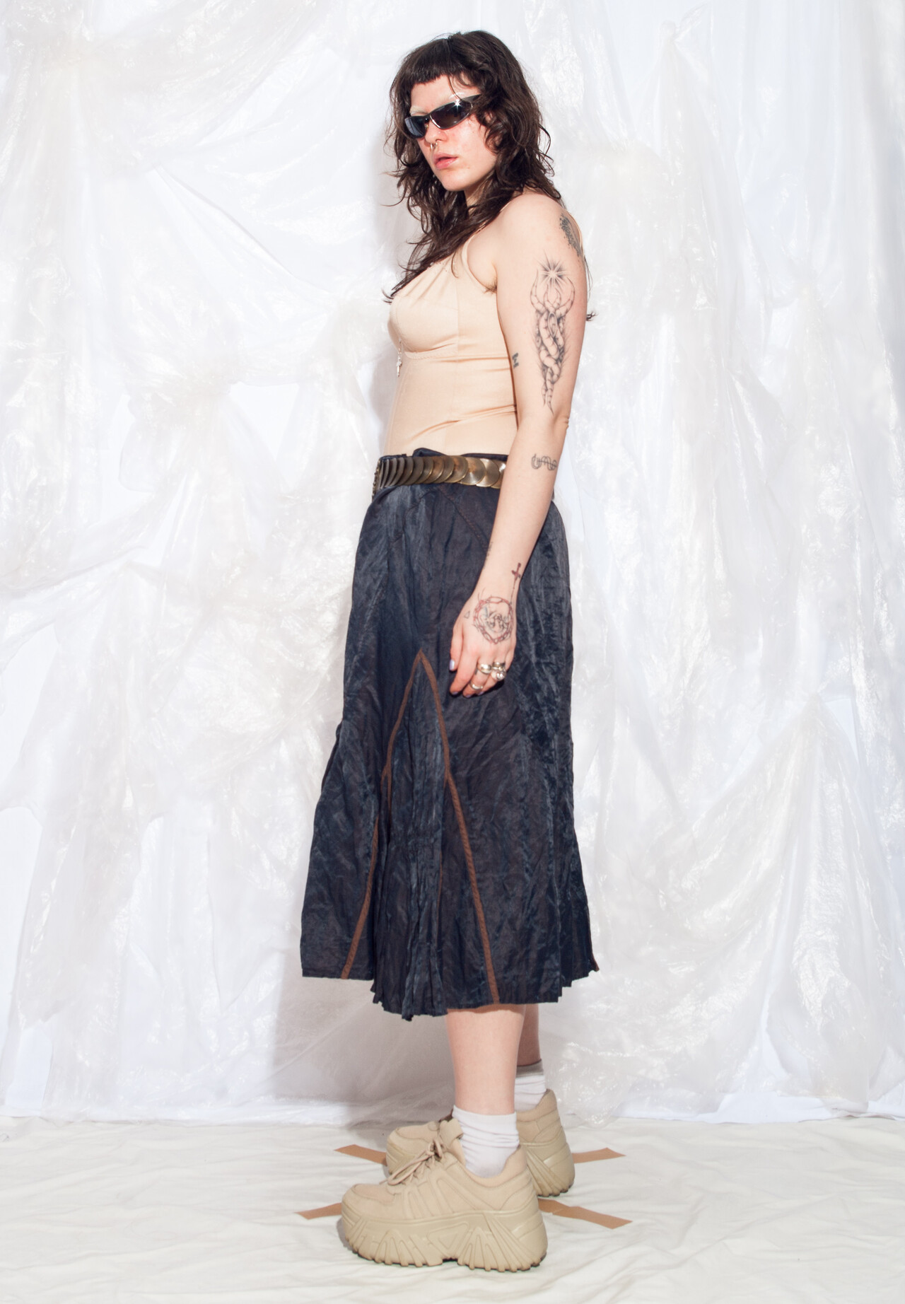 Midi skirt y2k sales