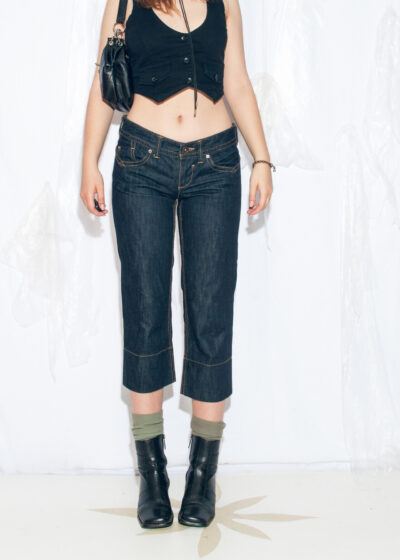 Vintage Y2K Tommy Hilfiger Capri Jeans in Blue