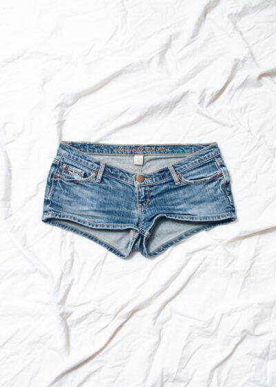 Vintage Y2K Abercrombie & Fitch Denim Micro Shorts