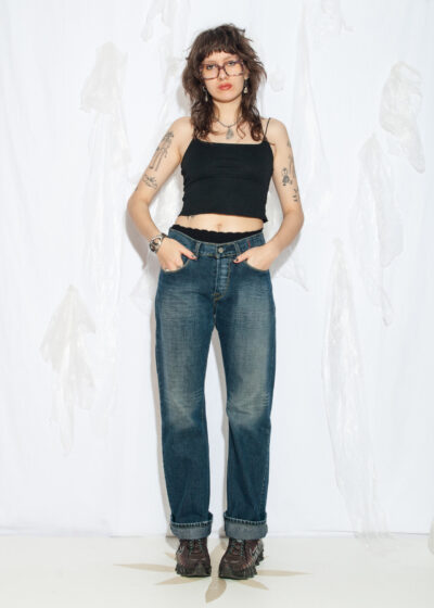 Vintage Y2K Boyfriend Jeans in Blue