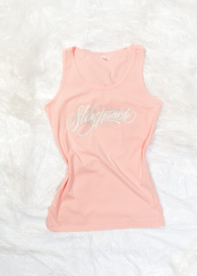 Vintage Y2K Barbiecore Sleeveless Top in Pink Cotton Candy Fantasy