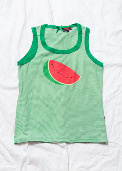 Vintage Y2K Watermelon Tank Top in Green