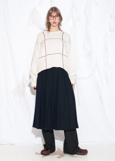 Vintage Y2K Dockers Knit Jumper in Beige