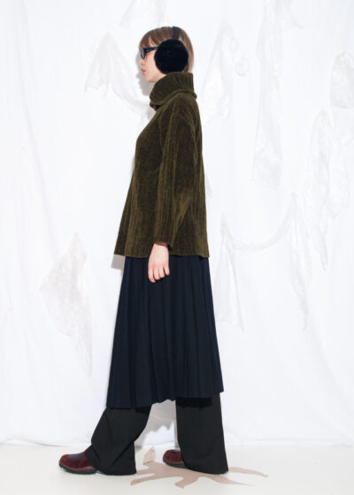 Vintage 90s Cabincore Knit Jumper in Green