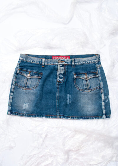 Vintage Y2K Low Rise Grunge Micro Skirt