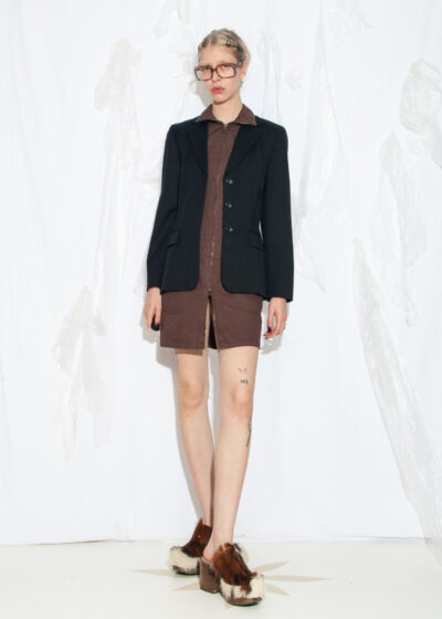 Vintage Y2K Escada Wool Blazer in Black