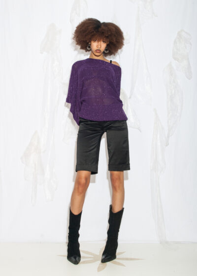 Vintage Y2K Low Rise Capri Pants in Black