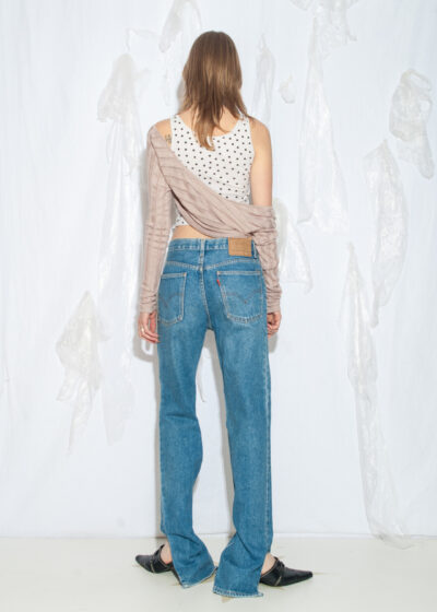 Vintage 90s Levi's Straight Jeans in Blue