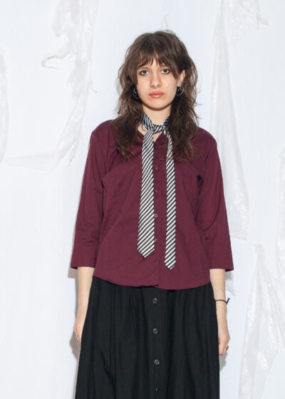 Vintage Y2K Russel Collection Shirt in Maroon