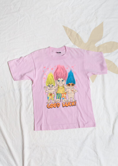 Vintage 80s Good Luck Trolls Single Stitch Tee