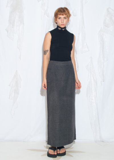 Vintage Y2K The Limited Grey Maxi Skirt