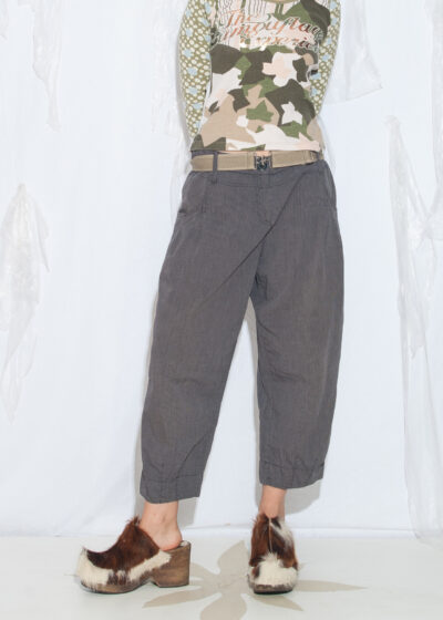 Vintage Y2K Grey Barrel Leg Pants